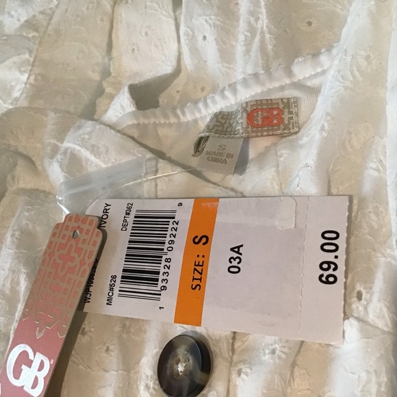 Jumpsuit Junior’s Small White Eyelet ButtonsNWT - Picture 2 of 11